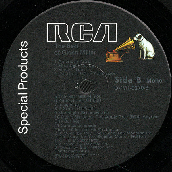 Glenn Miller And His Orchestra - The Best Of Glenn Miller
