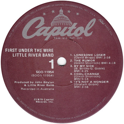 First Under The Wire - secondary