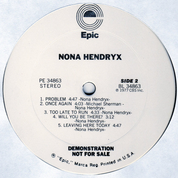Nona Hendryx - secondary