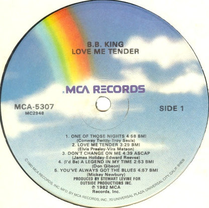 Love Me Tender - secondary