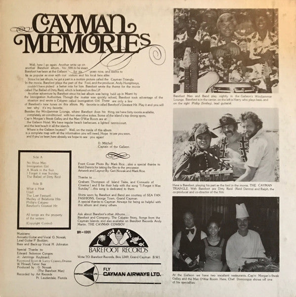 The Barefoot Man And Band - Cayman Memories