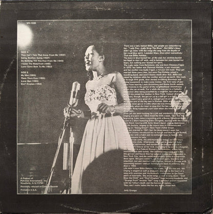 Billie Holiday Sings The Blues - secondary