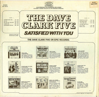 The Dave Clark Five - Satisfied With You