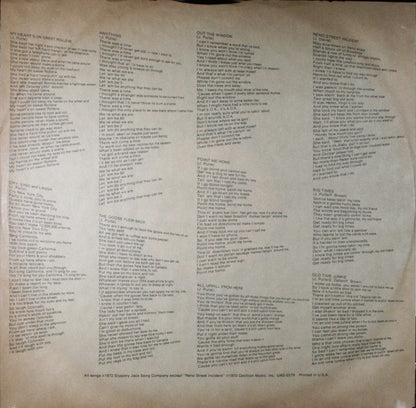 Jim Pulte - Out The Window