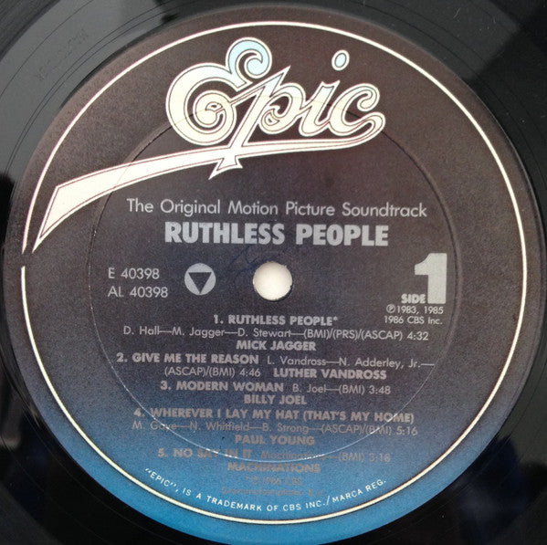 Ruthless People (The Original Motion Picture Soundtrack) - secondary
