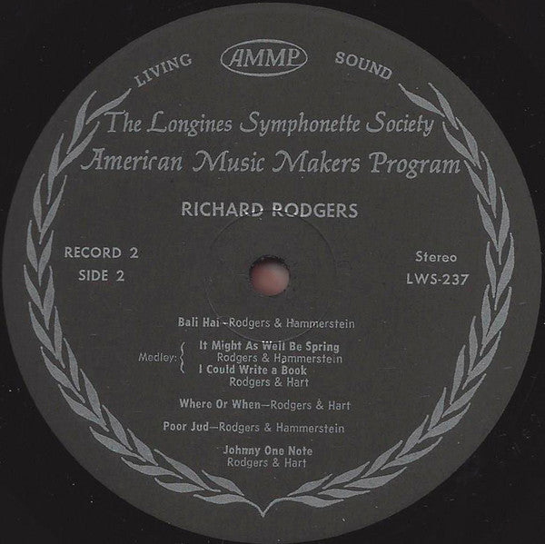 The Longines Symphonette - A Richard Rodgers Festival