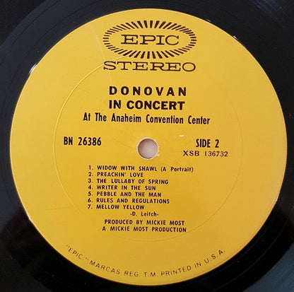 Donovan In Concert - secondary