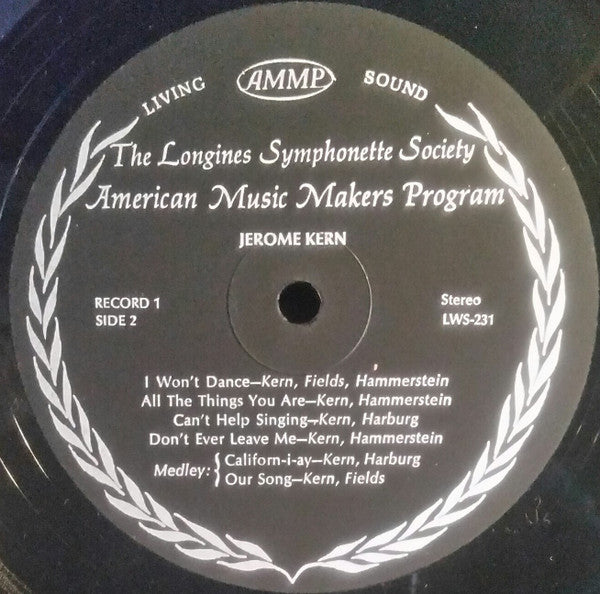 The Longines Symphonette - A Jerome Kern Festival