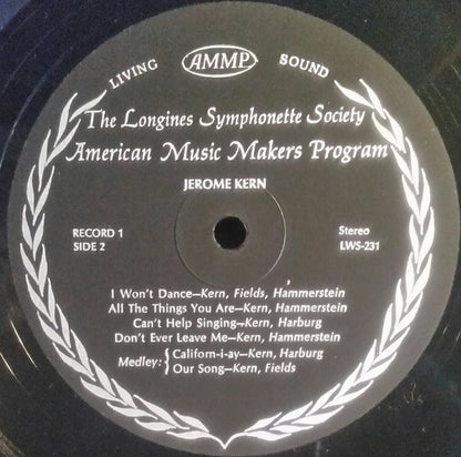 The Longines Symphonette - A Jerome Kern Festival