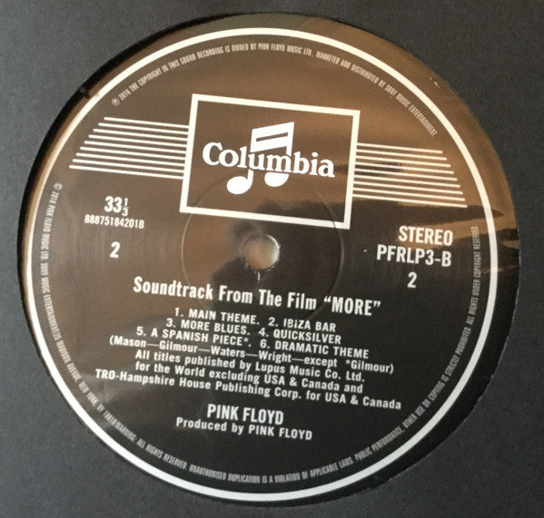 Soundtrack From The Film "More" - secondary