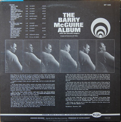 The Barry McGuire Album - secondary