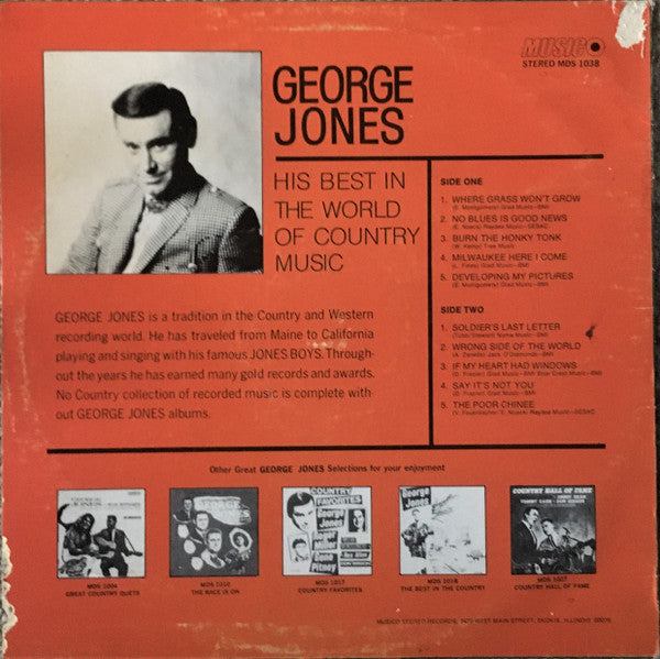 His Best In The World Of Country Music - secondary