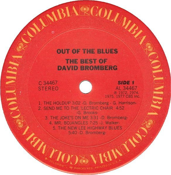 Out Of The Blues: The Best Of David Bromberg - secondary