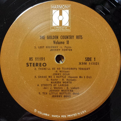 Golden Country Hits Vol. 2 - secondary