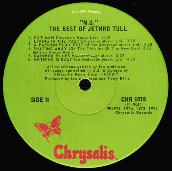 M.U.- The Best Of Jethro Tull - secondary