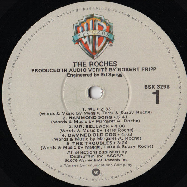 The Roches - secondary