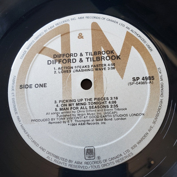 Difford & Tilbrook - secondary