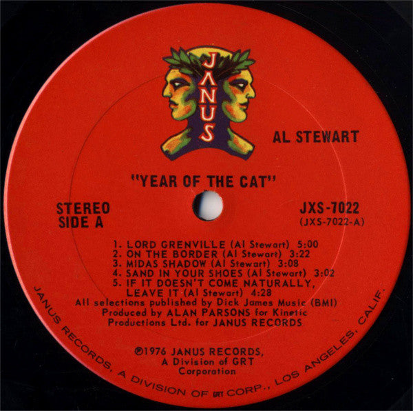 Year Of The Cat - secondary