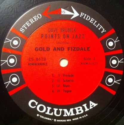 Gold And Fizdale, Dave Brubeck, The Dave Brubeck Trio, Carmen McRae - Play Dave Brubeck's Points On Jazz