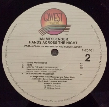 Hands Across The Night - secondary