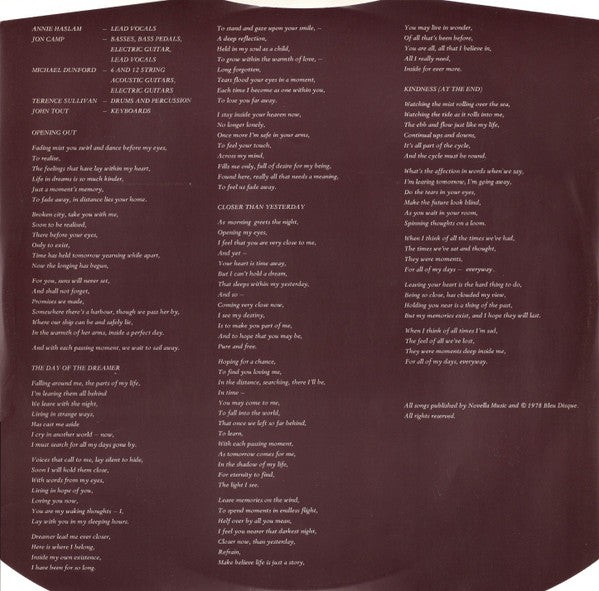 A Song For All Seasons - secondary