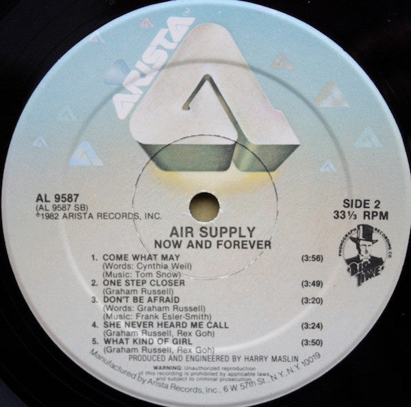 Air Supply - Now And Forever