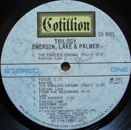 Emerson, Lake & Palmer - Trilogy