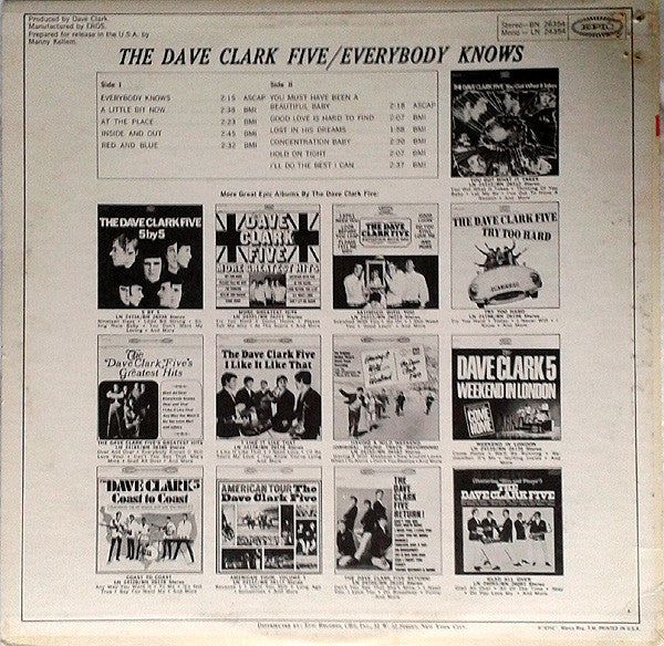 The Dave Clark Five - Everybody Knows