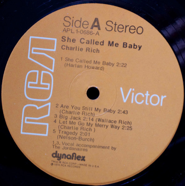 Charlie Rich - She Called Me Baby