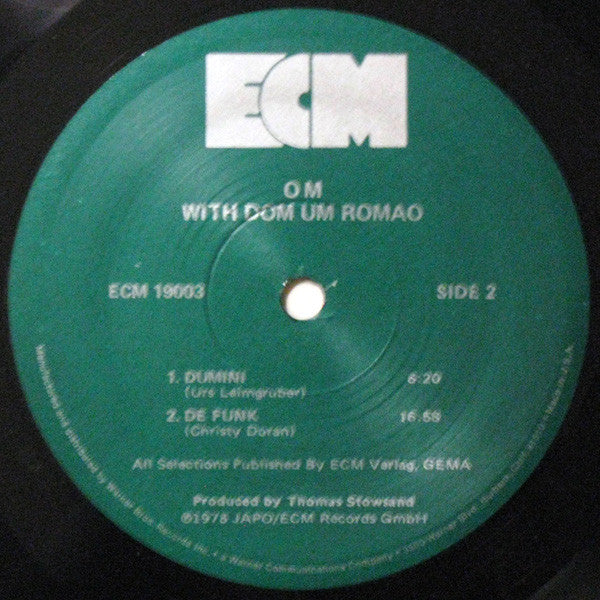 With Dom Um Romao - secondary