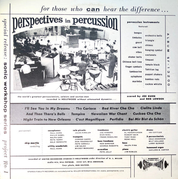 Perspectives In Percussion: Volume 1 - secondary