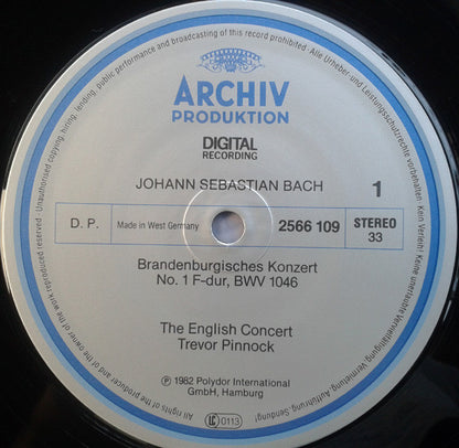Johann Sebastian Bach, The English Concert, Trevor Pinnock - 6 Brandenburgische Konzerte