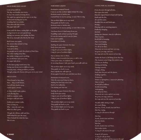 A Song For All Seasons - secondary