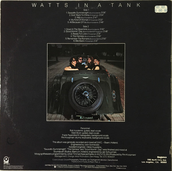 Watts In A Tank - secondary