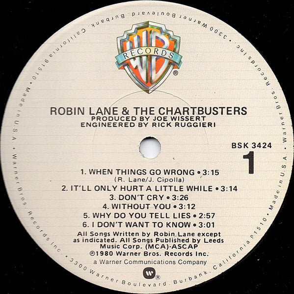 Robin Lane & The Chartbusters - secondary