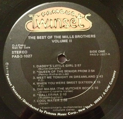 The Mills Brothers - The Best Of The Mills Brothers Volume II