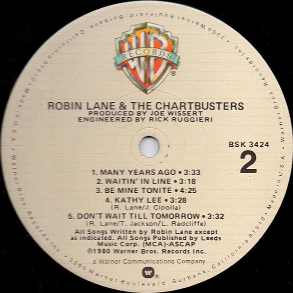 Robin Lane & The Chartbusters - secondary