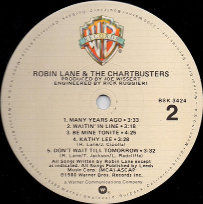 Robin Lane & The Chartbusters - secondary