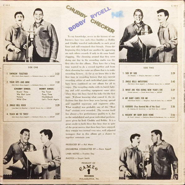 Bobby Rydell / Chubby Checker - secondary