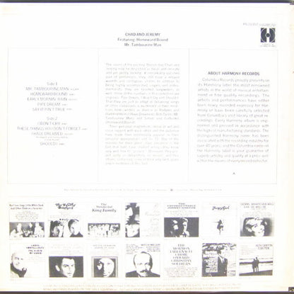 Chad & Jeremy - Featuring: Homeward Bound / Mr. Tambourine Man