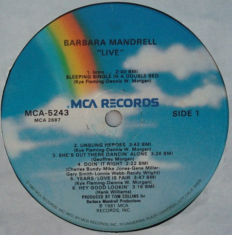 Barbara Mandrell - Live