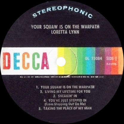 Your Squaw Is On The Warpath - secondary