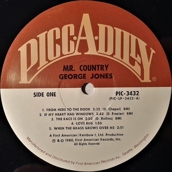 George Jones - Mr. Country