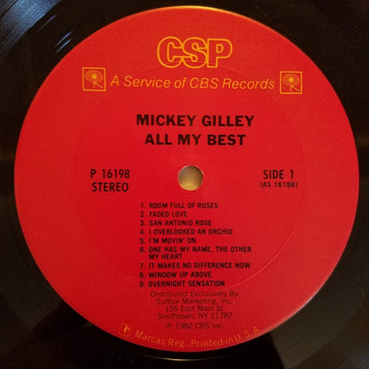 Mickey Gilley - All My Best