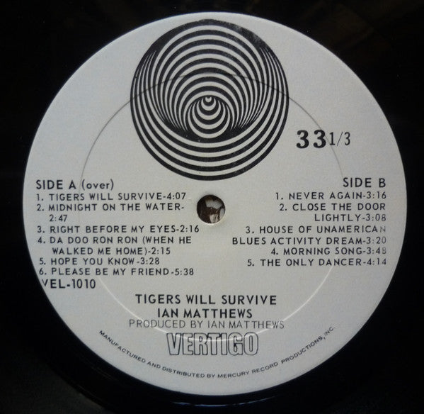 Tigers Will Survive - secondary