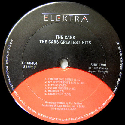 The Cars Greatest Hits - secondary