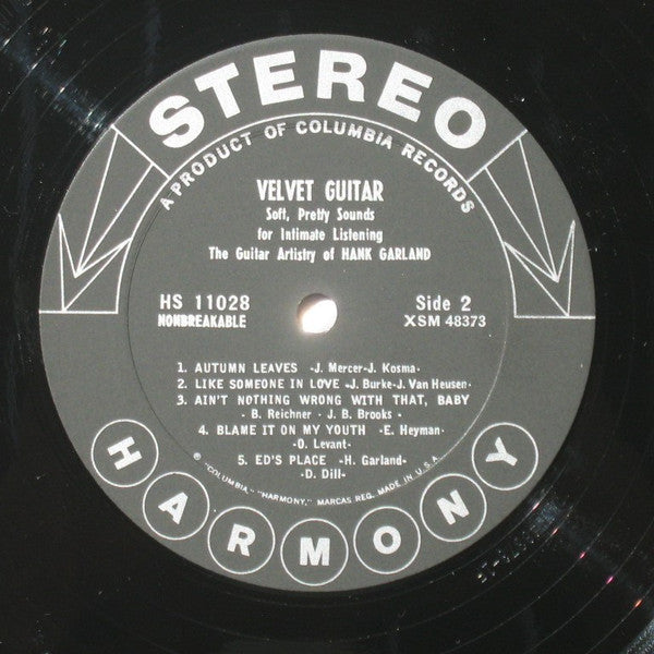 Hank Garland - Velvet Guitar
