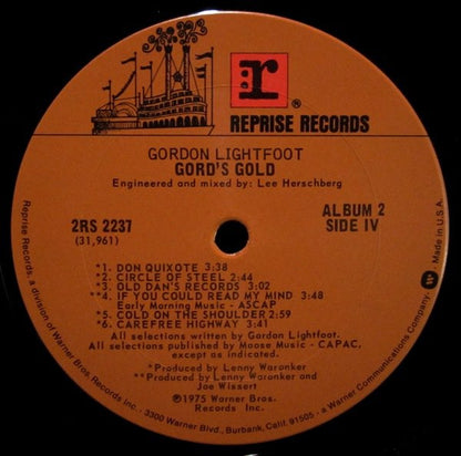 Gord's Gold - secondary