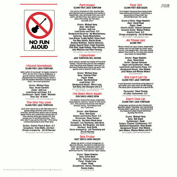 No Fun Aloud - secondary