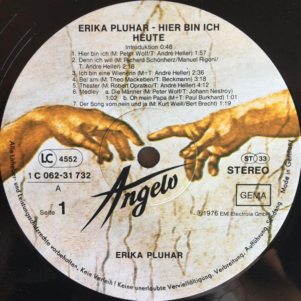 Erika Pluhar - Hier Bin Ich